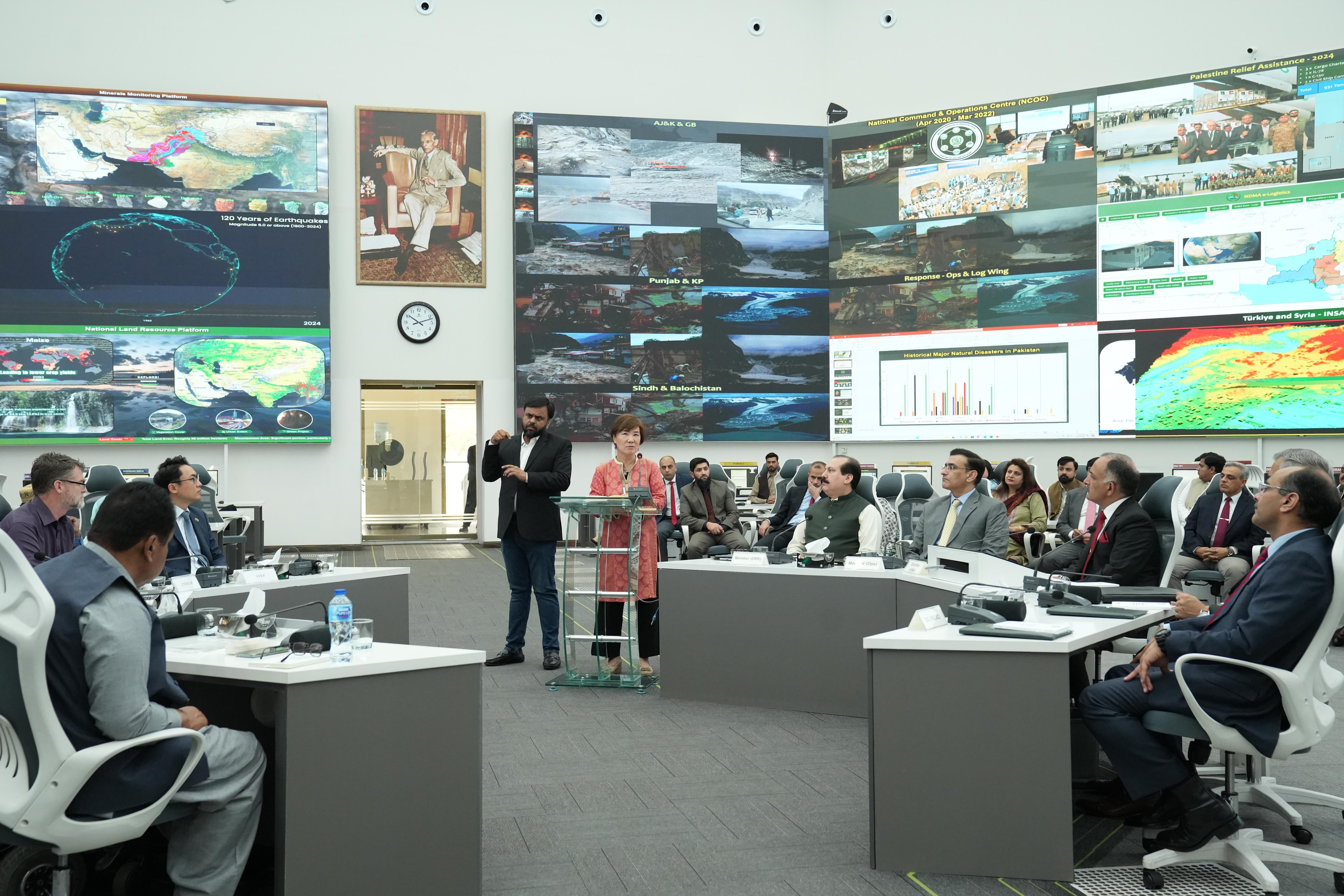 03-05-2024, Islamabad: NDMA Launches e- Learning Tool Kit for Disability-Inclusive Disaster Risk Reduction in Support with UNESCAP & STEP at NEOC, NDMA HQs